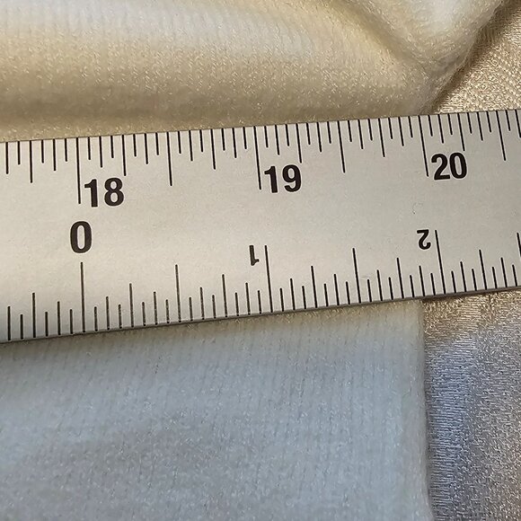 Women’s Ivory Sweater with Upper Back Cutout and Mock Neck from The Drop, Small - Picture 6 of 10